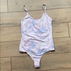Tie dye bodysuit